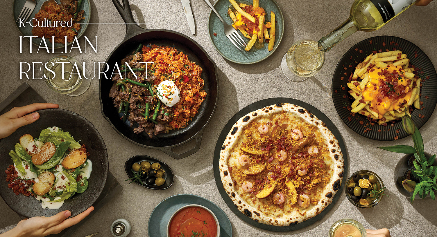 k-cultured italian restaurant